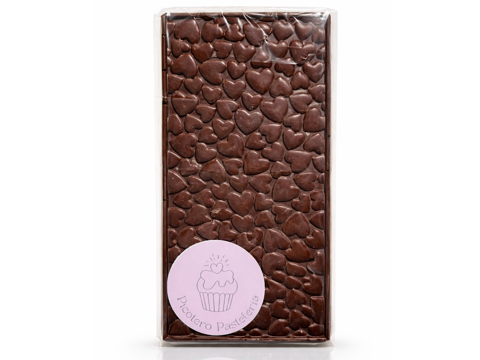 Tableta chocolate semiamargo con rockets