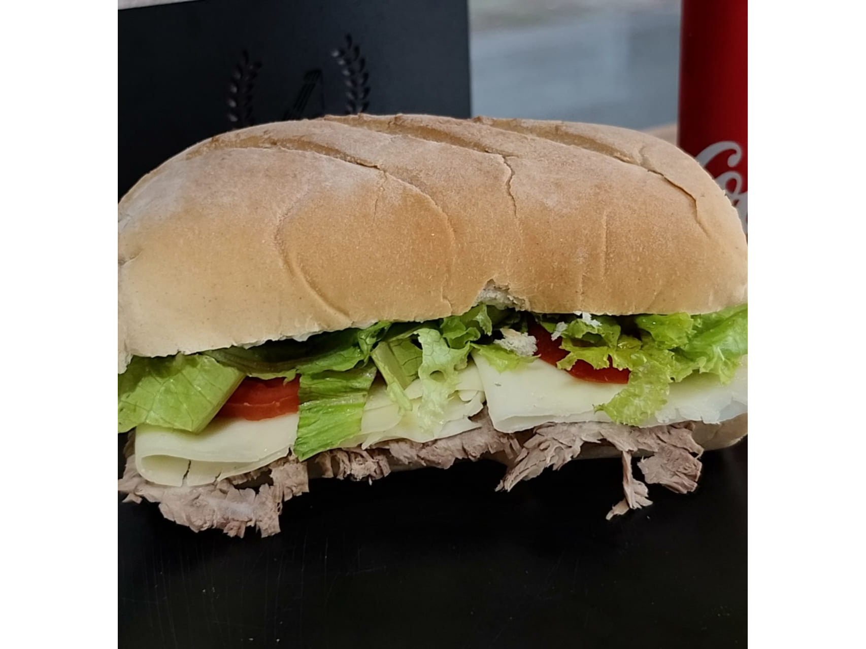 Petit de Ternera y Queso c/ pan de Campo y Verduras