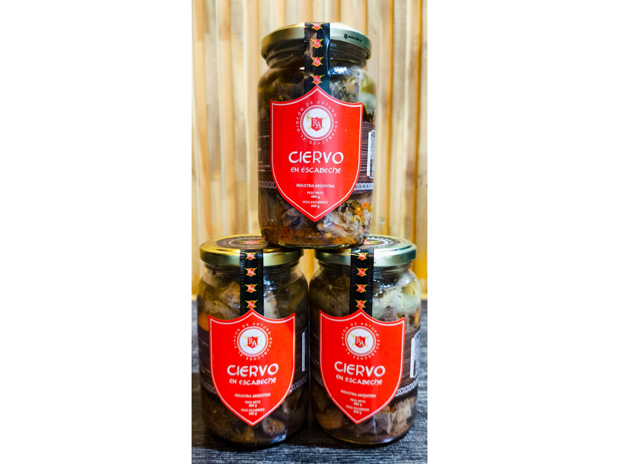 Escabeche de Ciervo 480gr