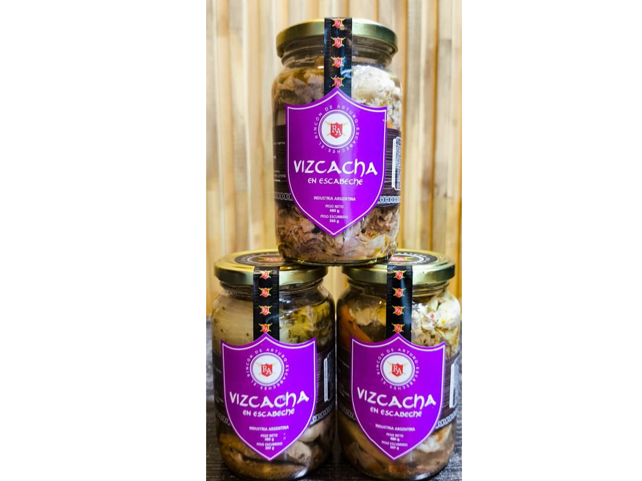 Escabeche de Vizcacha 480gr