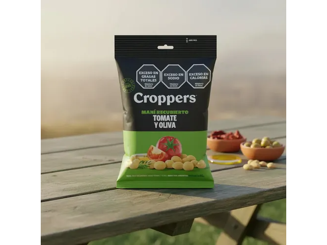 Mani Crooppers Tomate y Oliva