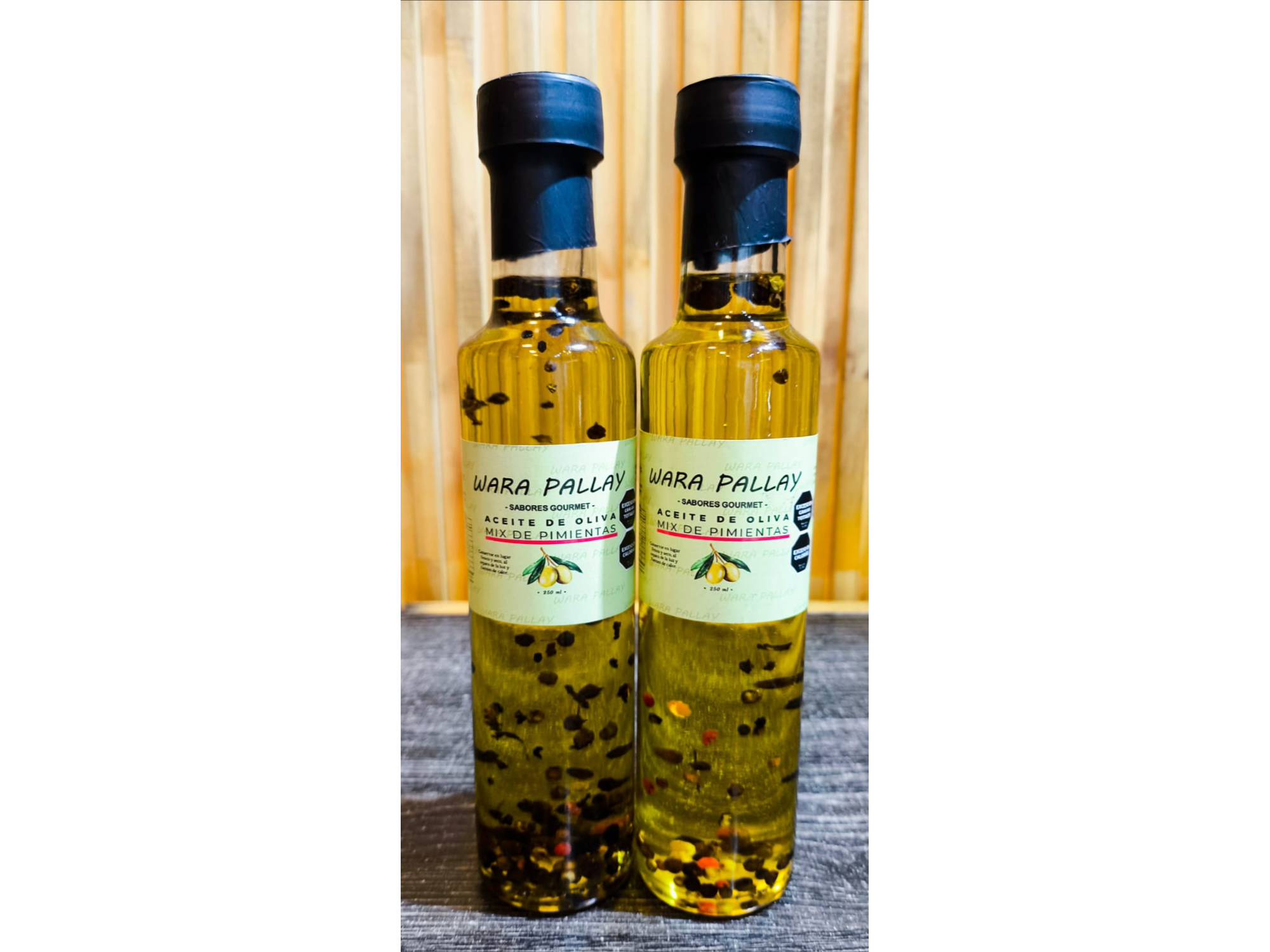 Aceite de Oliva con Mix de Pimientas