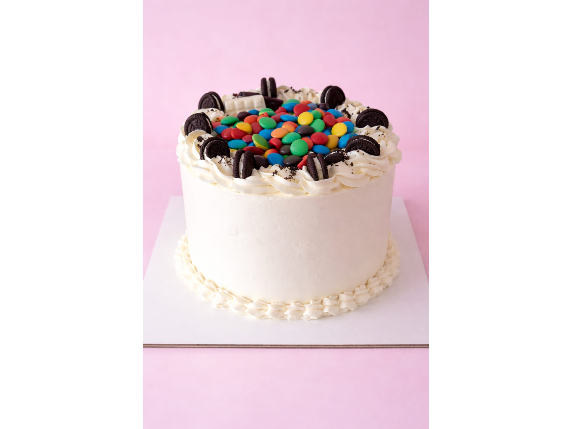 Torta Cumple con Rockets y galletitas oreo