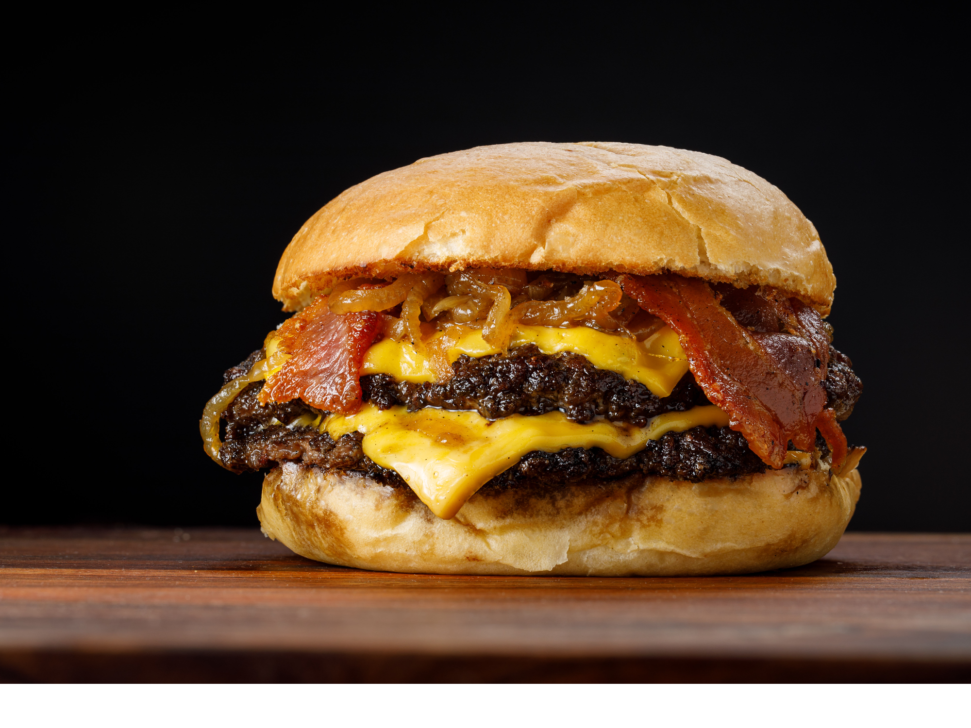 Fija doble + papas fritas 200 grs