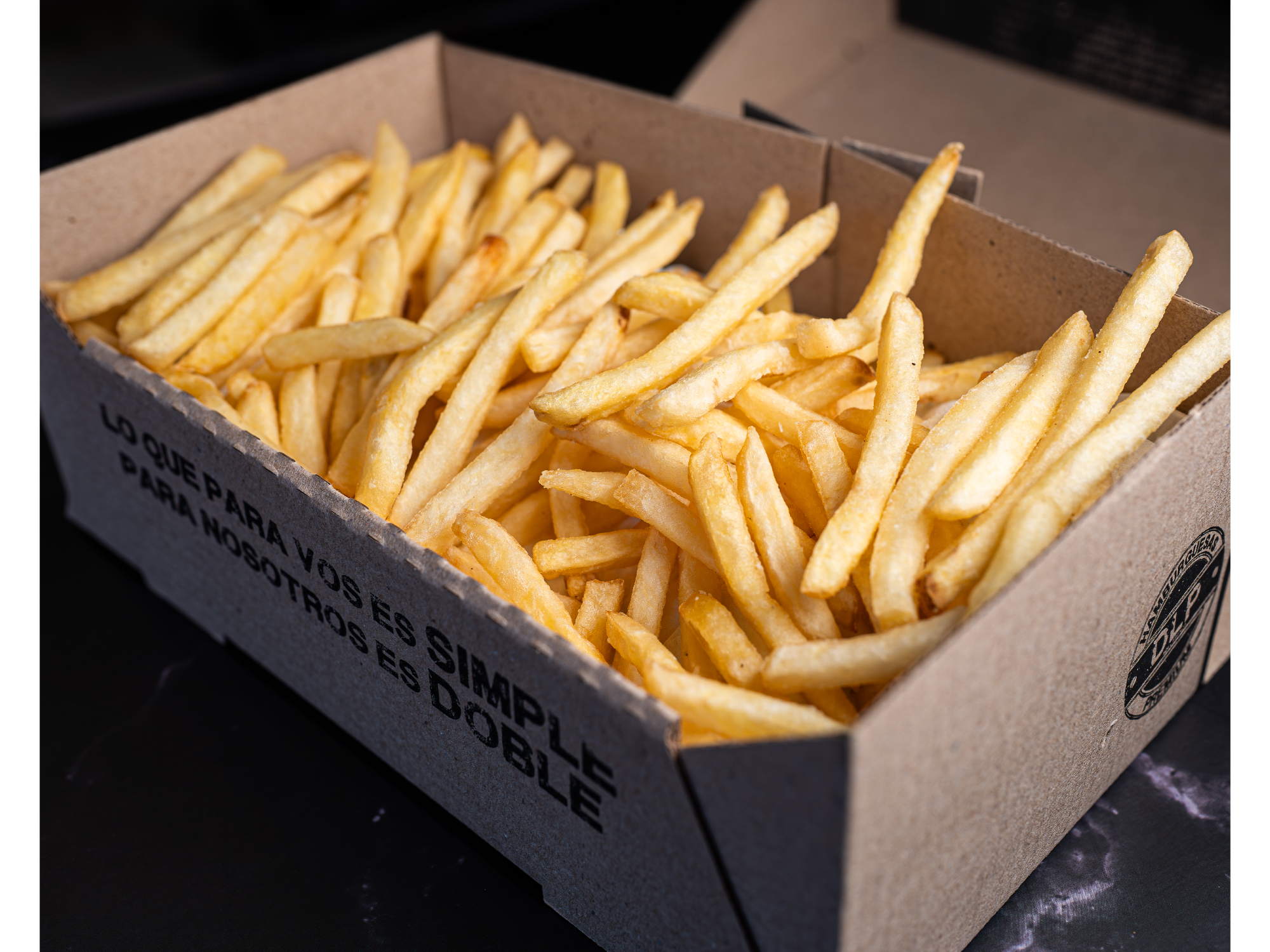 Papas fritas grandes
