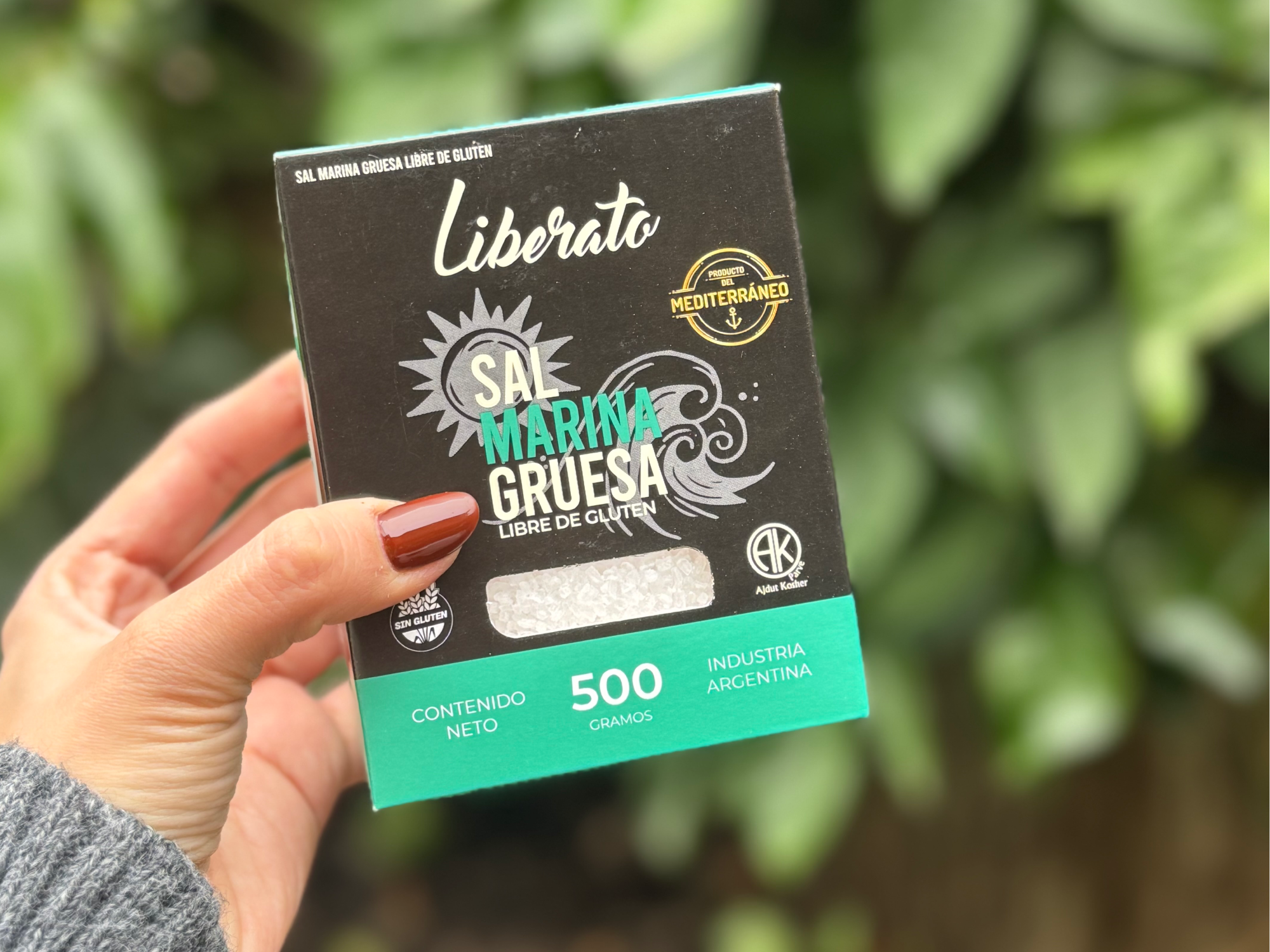 Sal marina gruesa 500g - Liberato