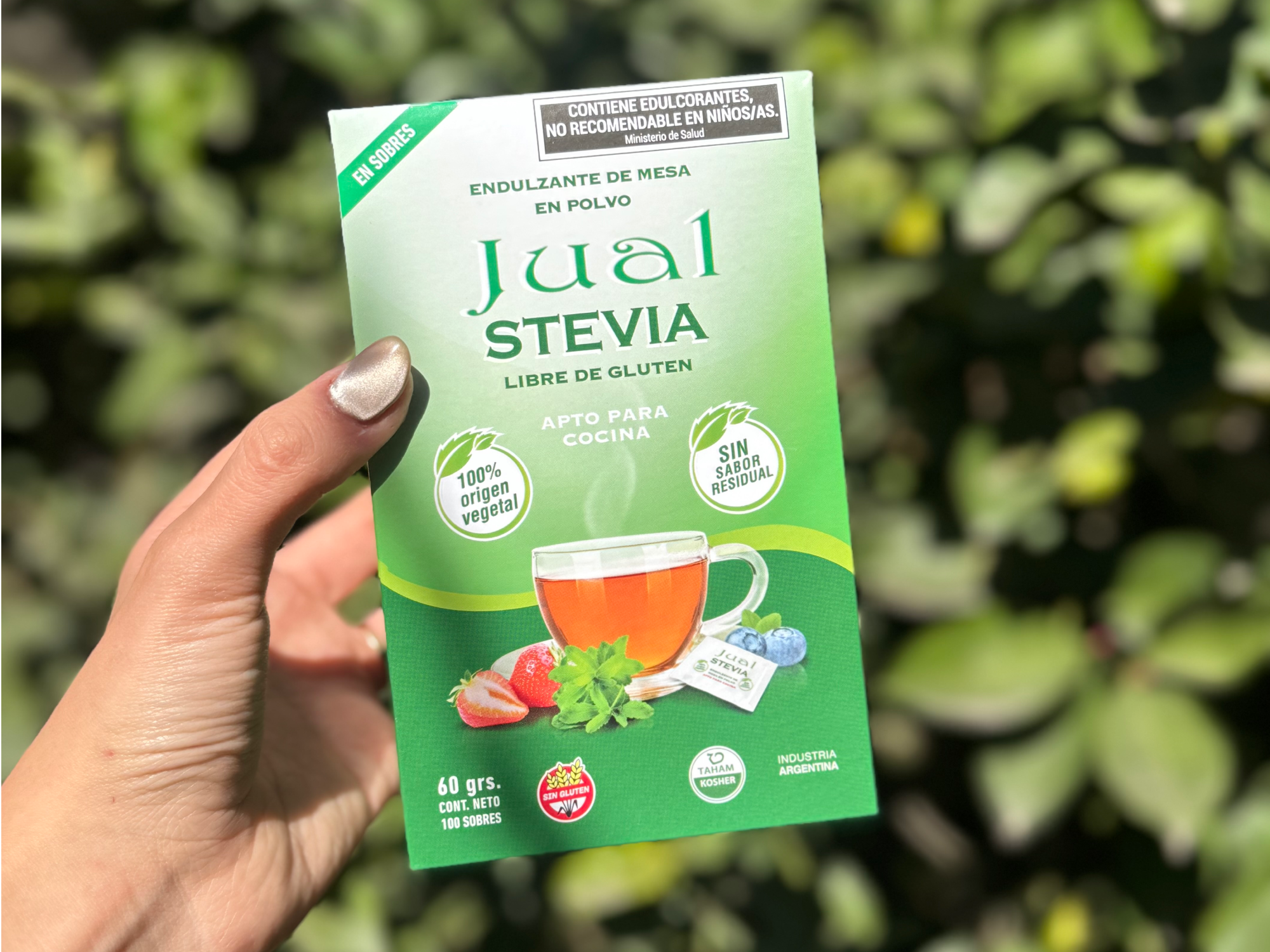 Stevia en polvo 100 sobres