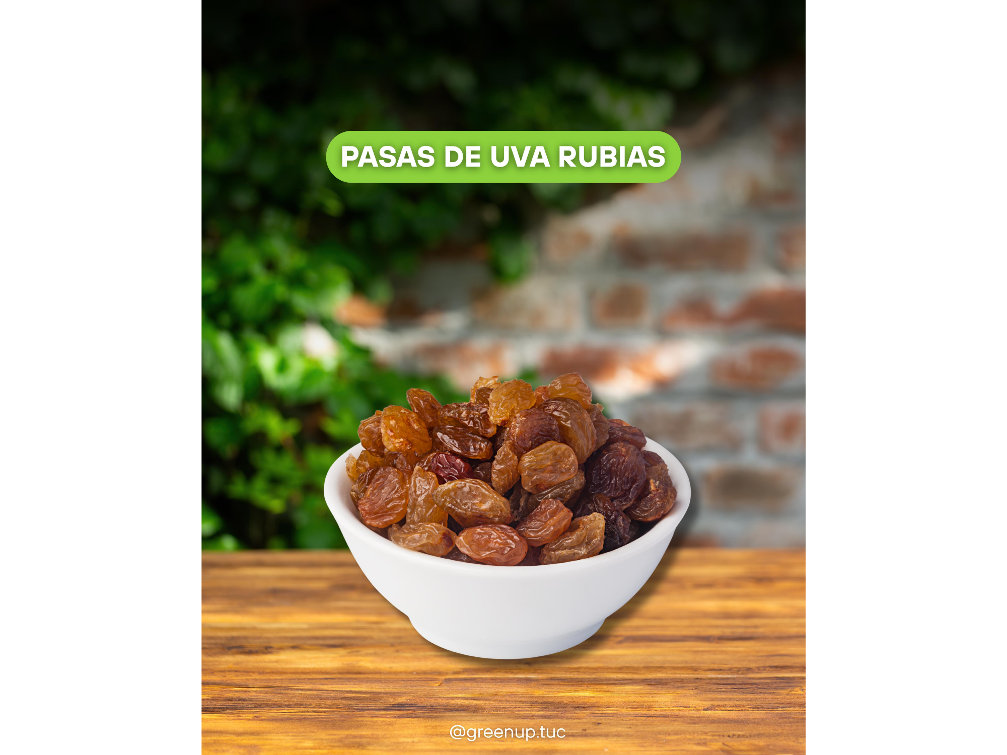 pasas de uvas rubias 100g