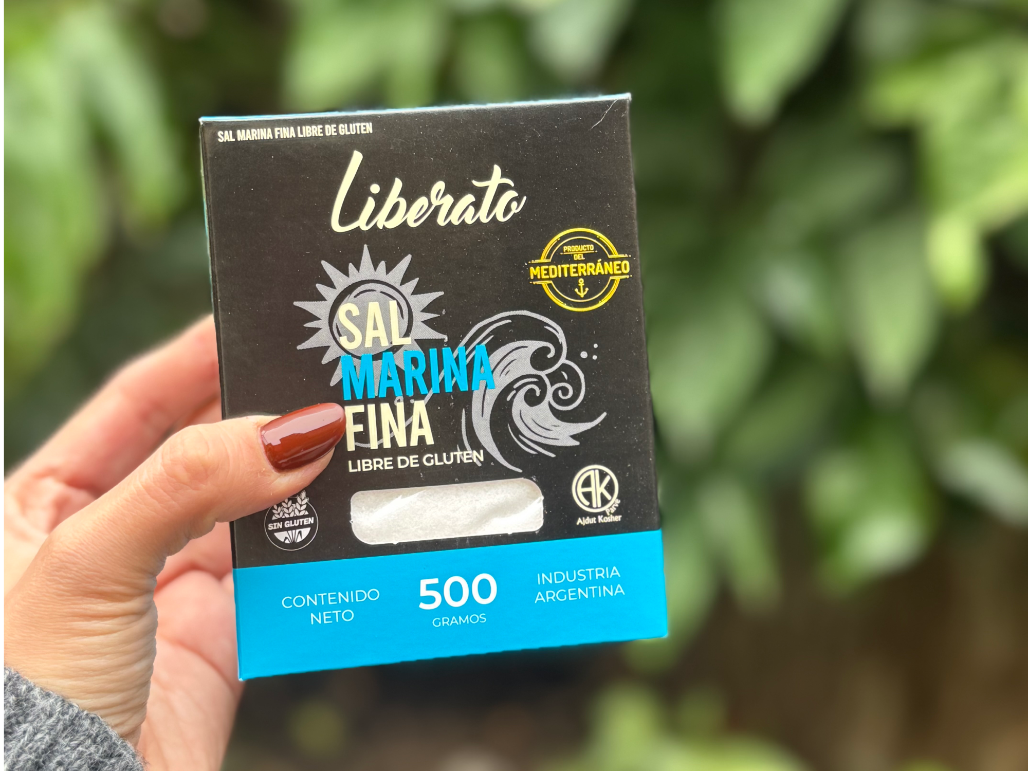 Sal marina fina 500g - Liberato
