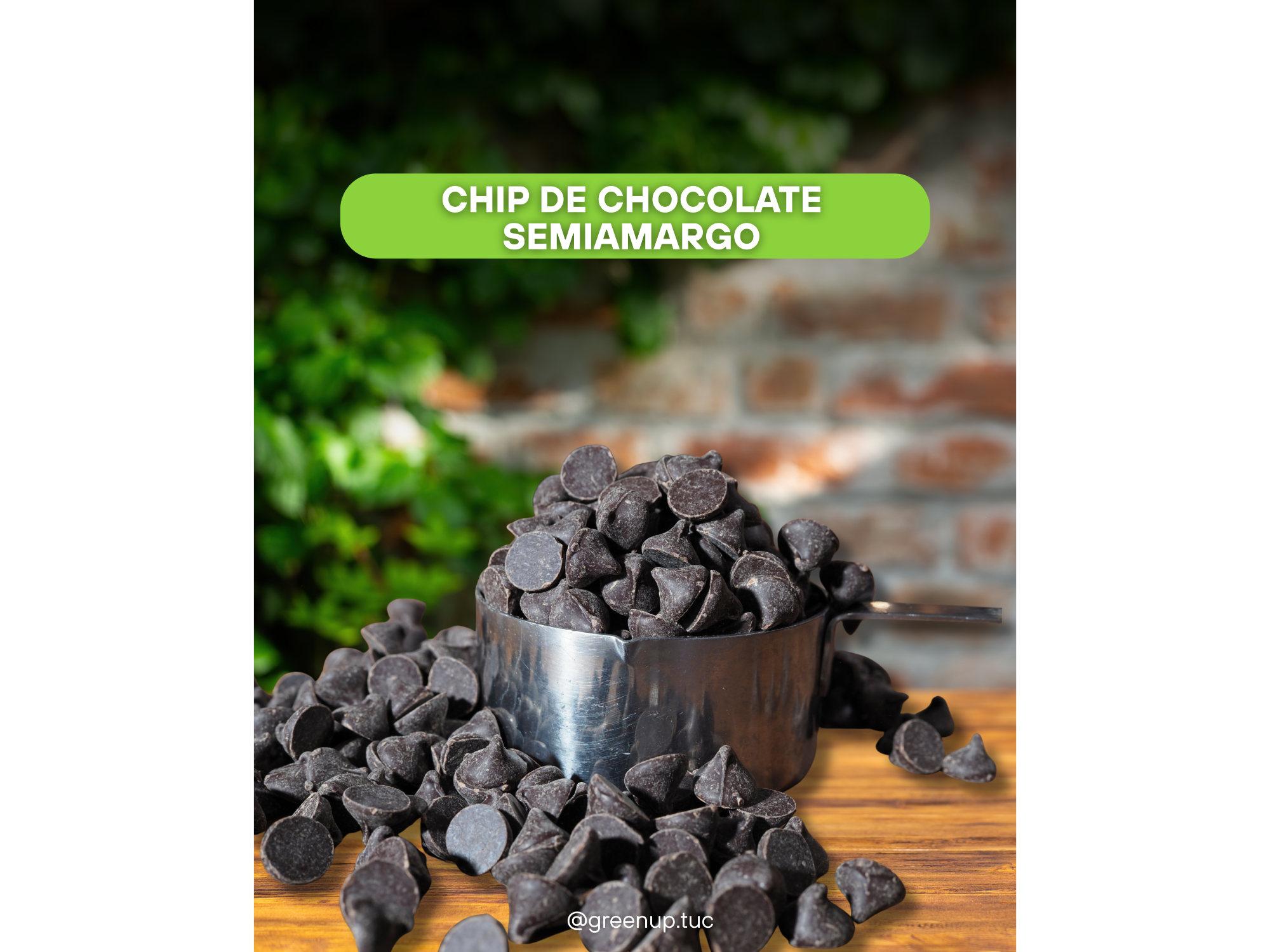Chip de chocolate semiamargo 100g