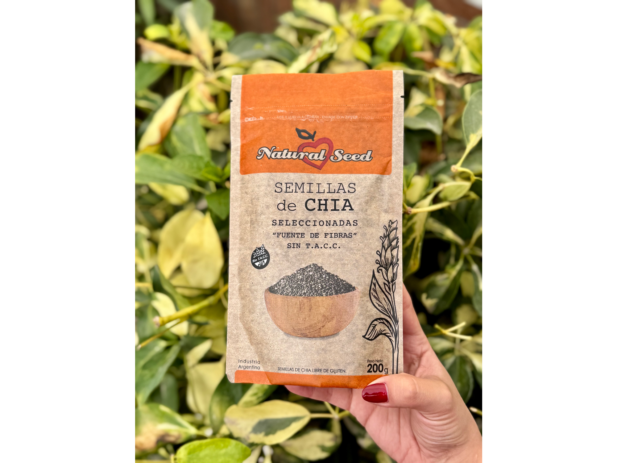 Semillas de chía Naturalseed sin tacc 200g