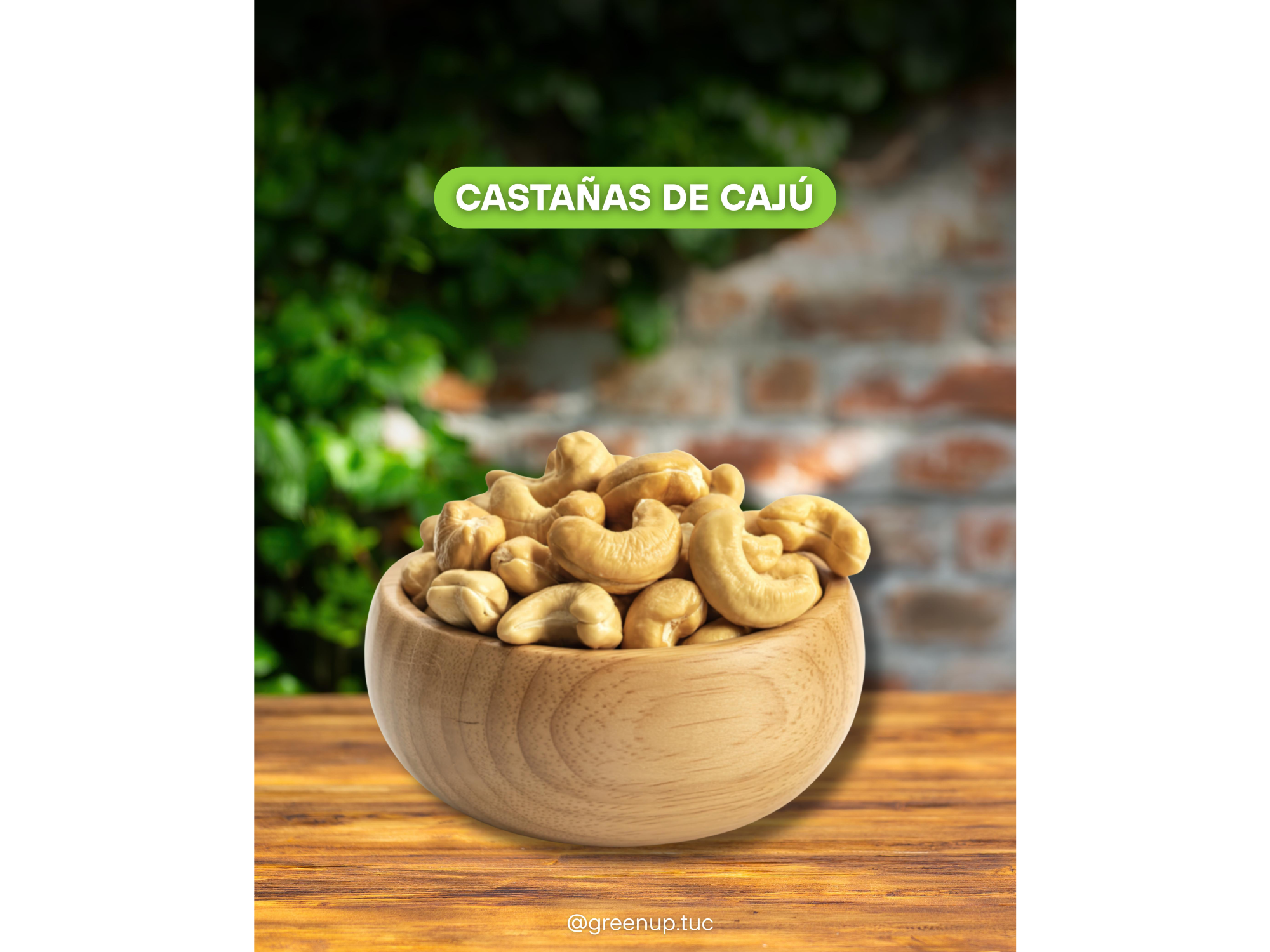 Castañas de cajú 100g