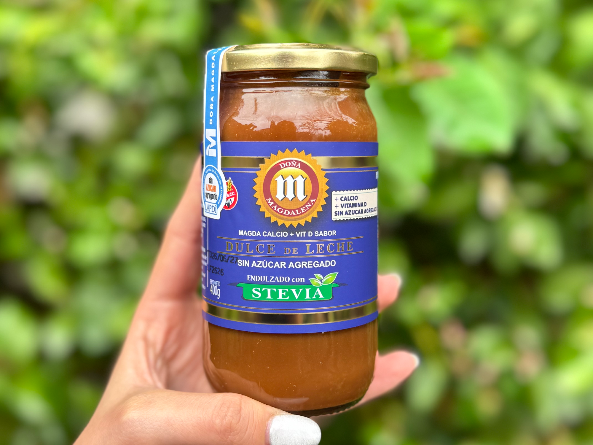 Dulce de leche con stevia sin tacc - Doña Magdanela