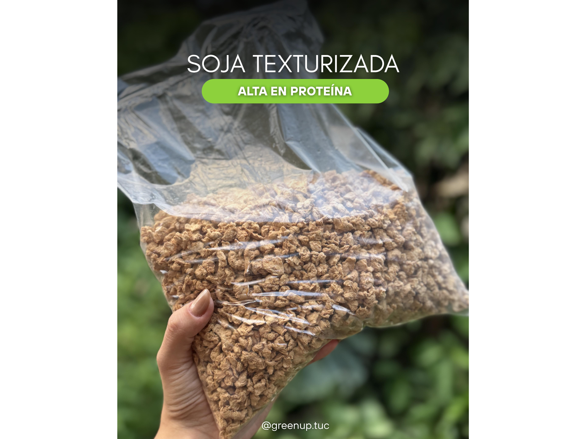 soja texturizada mediana
