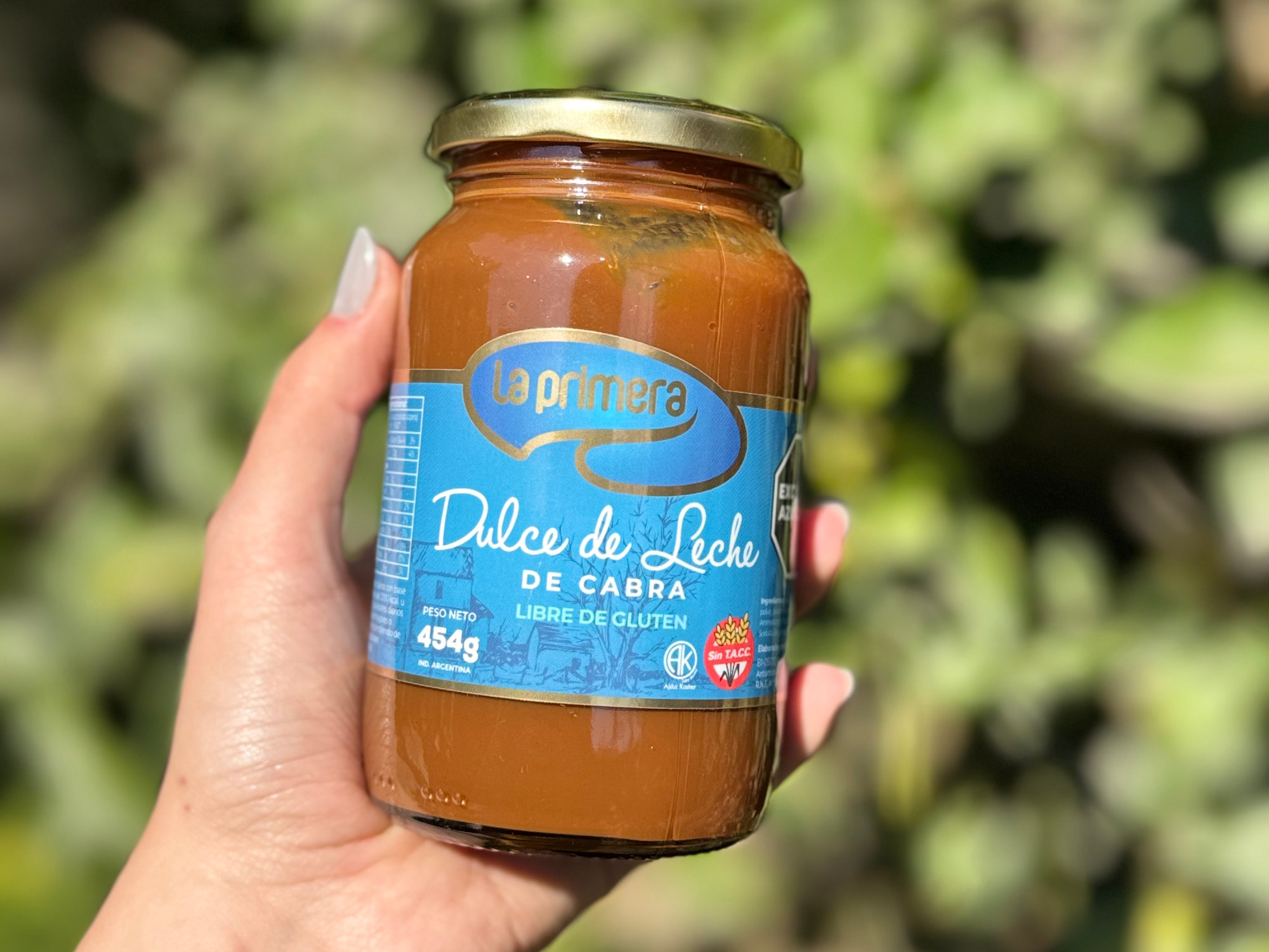 Dulce de leche de cabra sin tacc 454g - La Primera