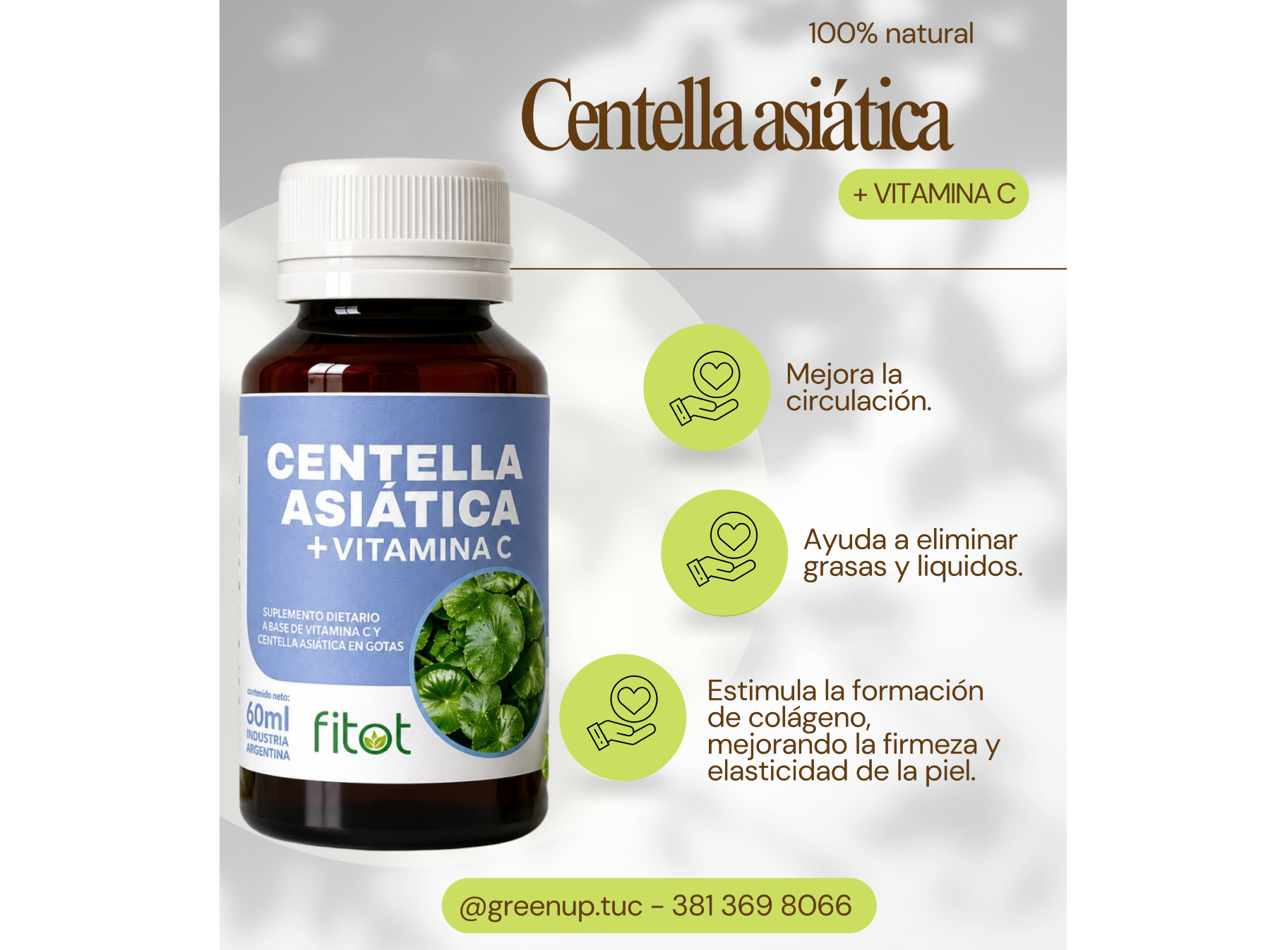 Centella asiatica 60ml - Fitot