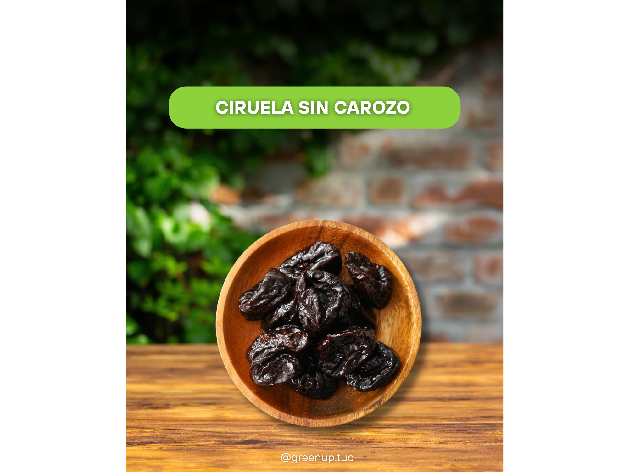 Ciruela sin carozo 100g