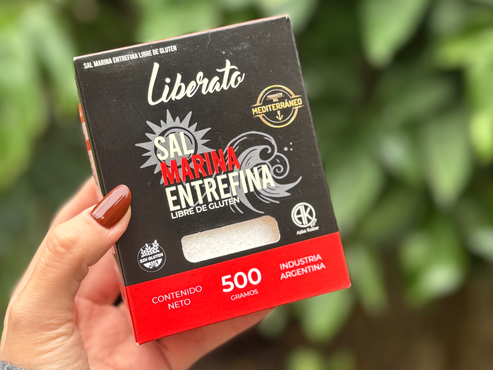 Sal marina entrefina 500g - Liberato