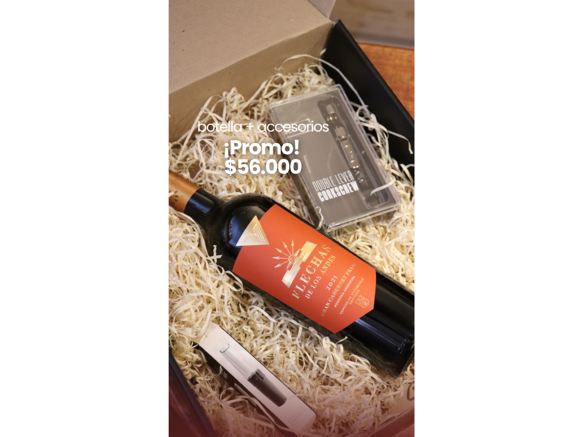 Botella + Accesorios