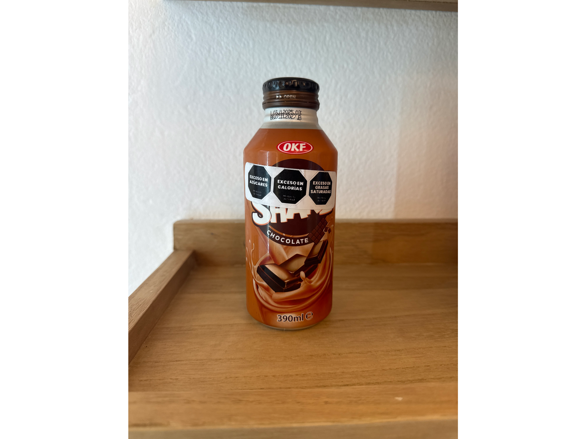 Shake chocolate