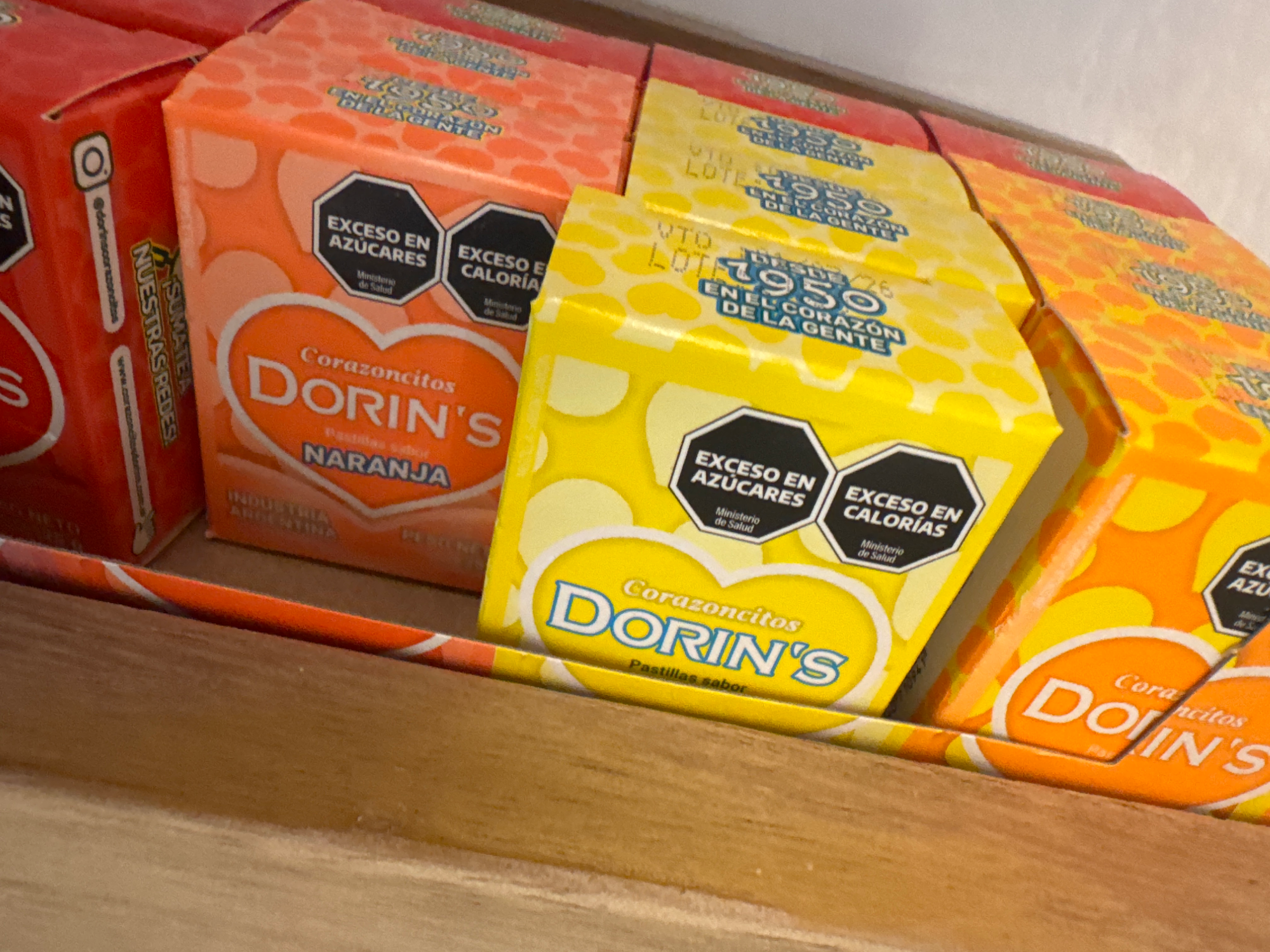 Pastillitas dorins