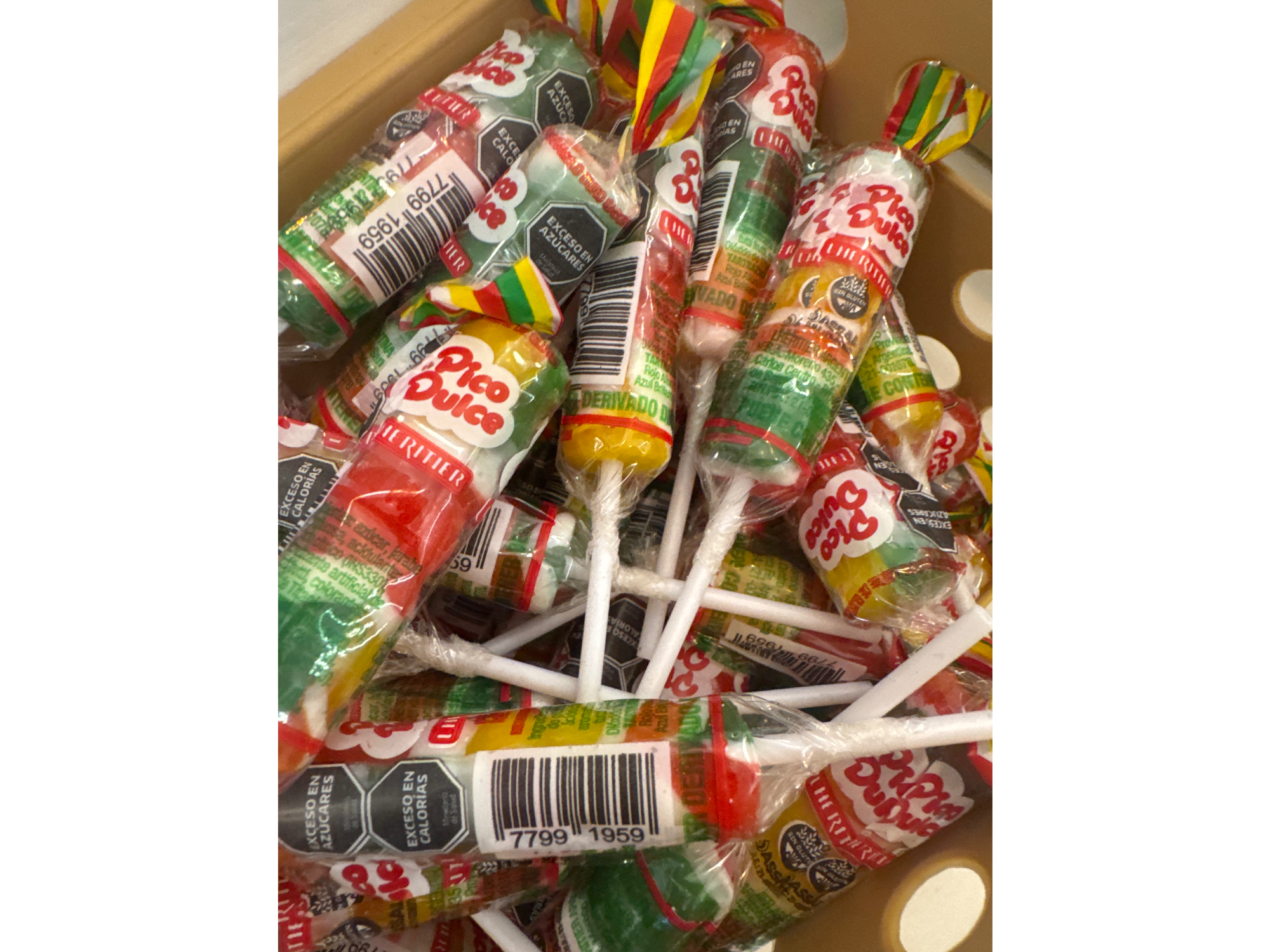 Chupetines pico Dulce