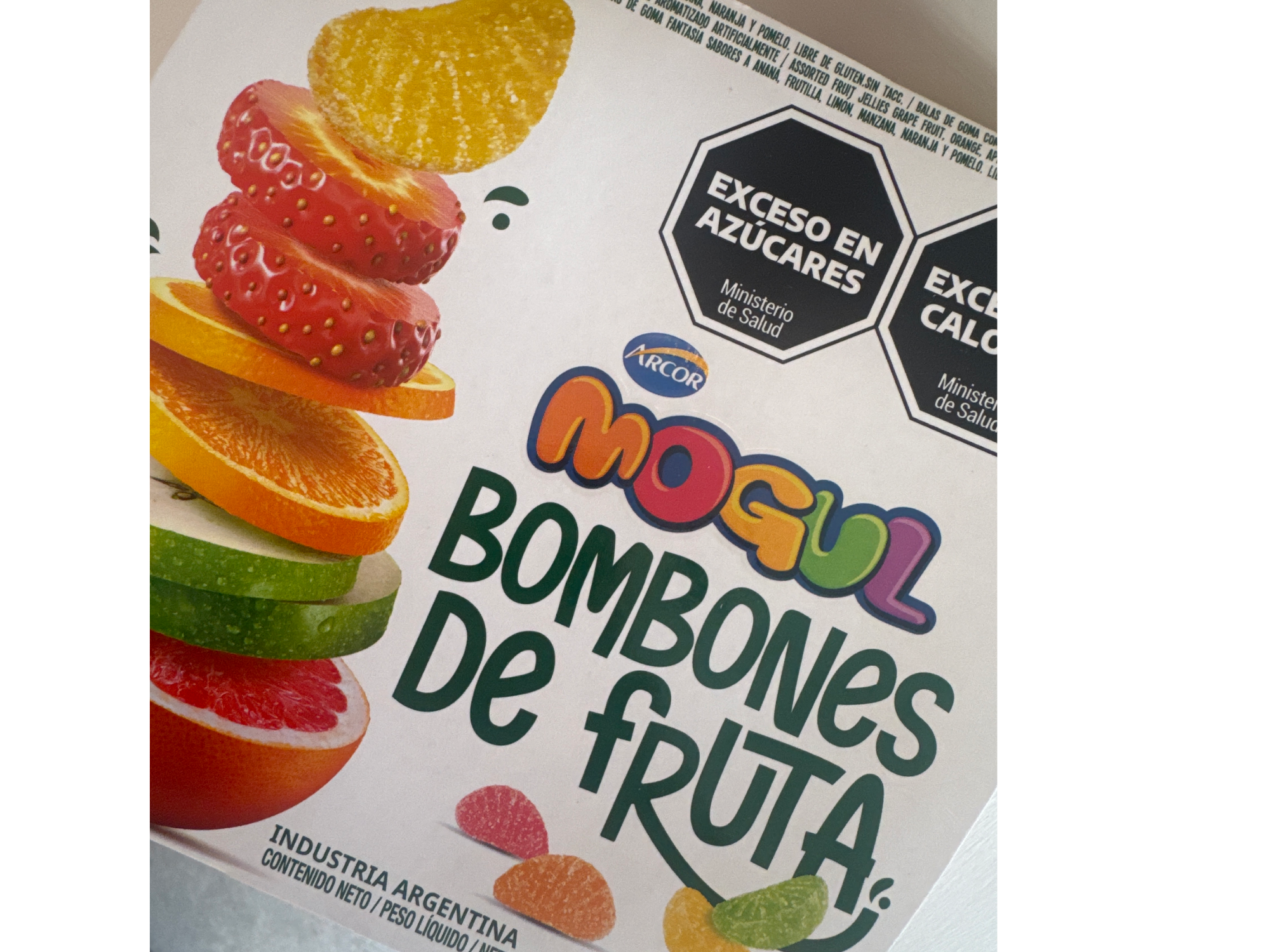 Bombones de frutas