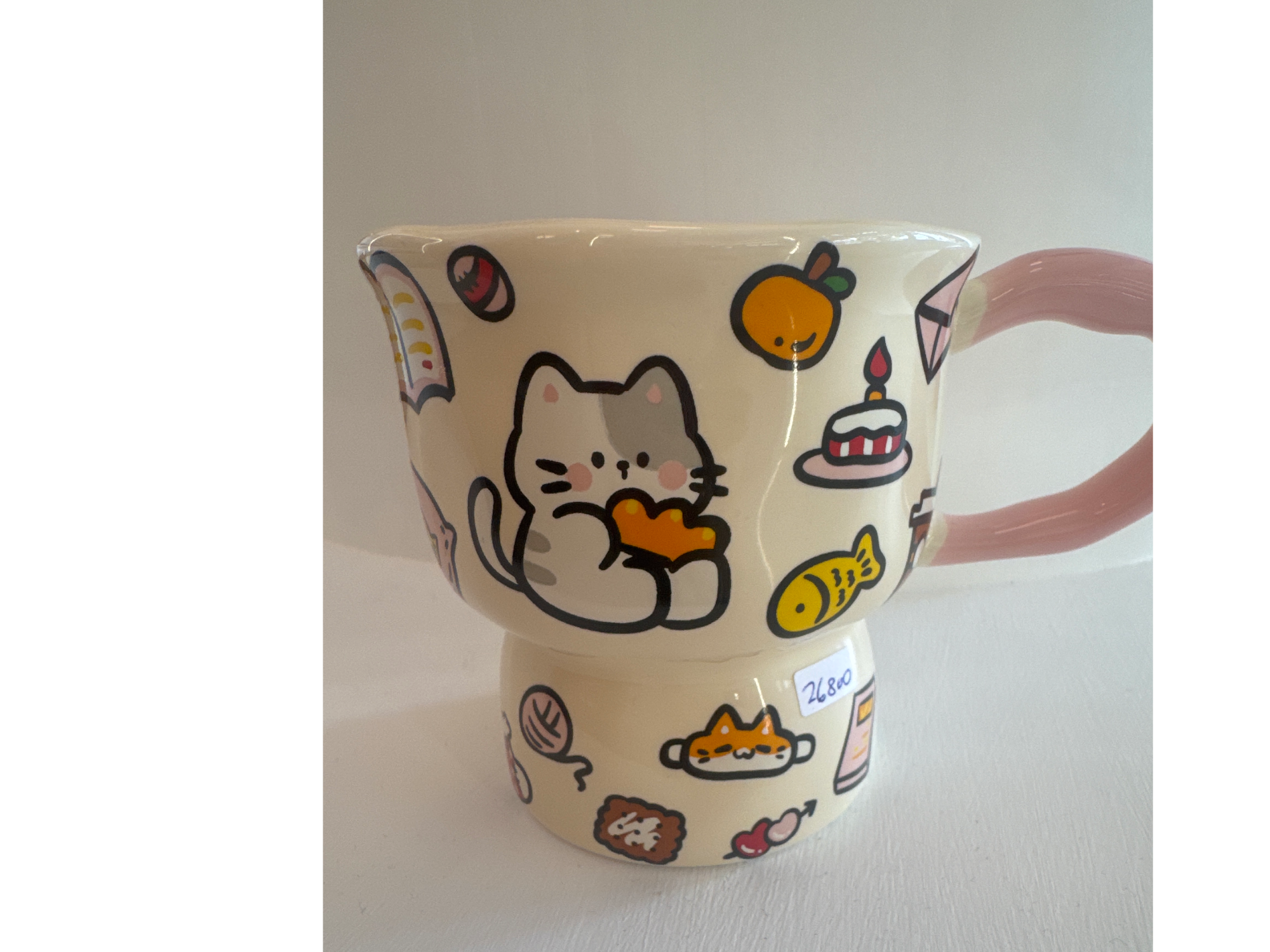 Taza importada gatito