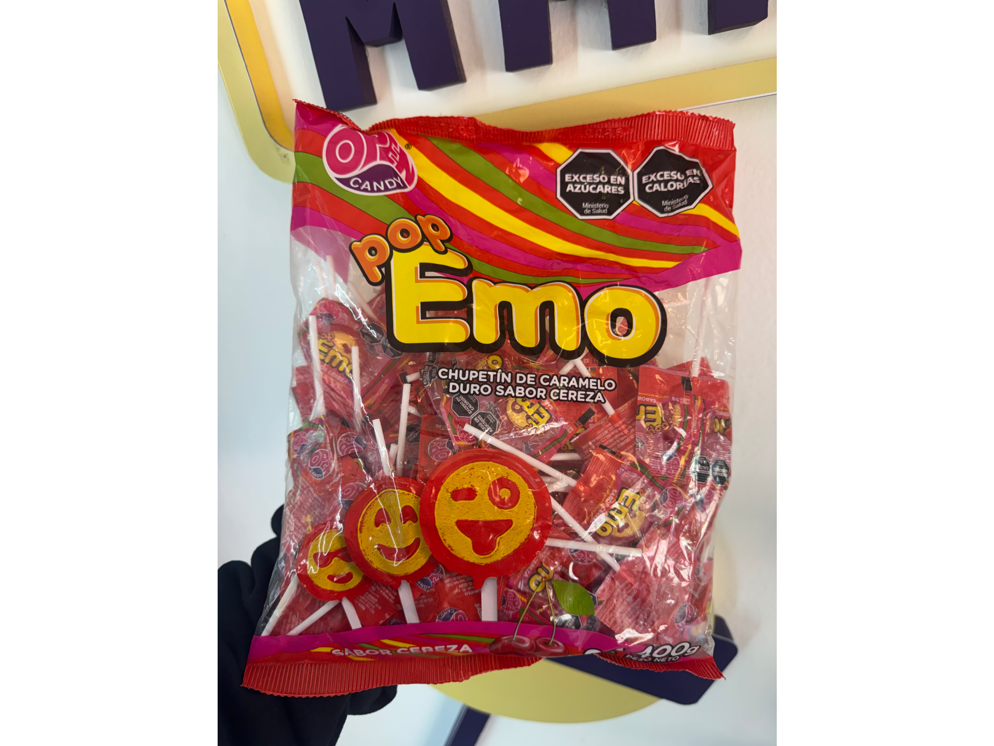 Bolsa paletitas emoji x 80Unidades