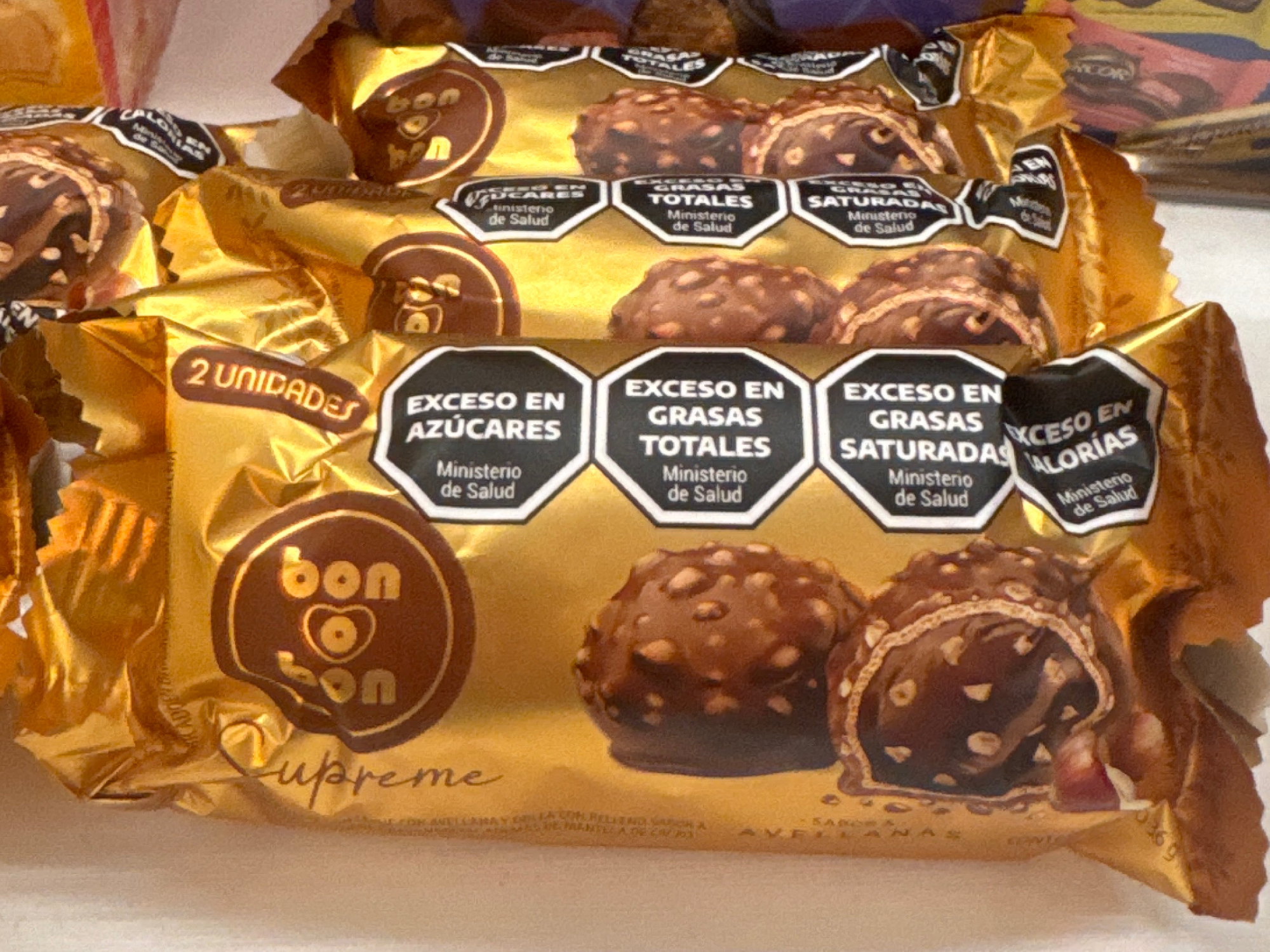 Bombón Bon O Bon Supreme x2 unidades