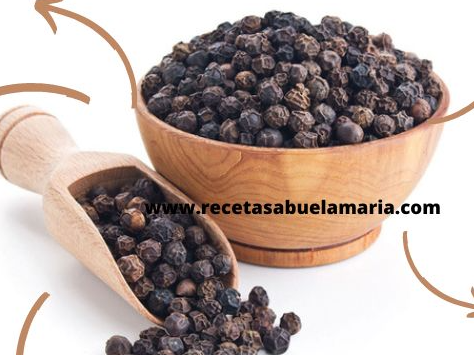 Pimienta negra en grano