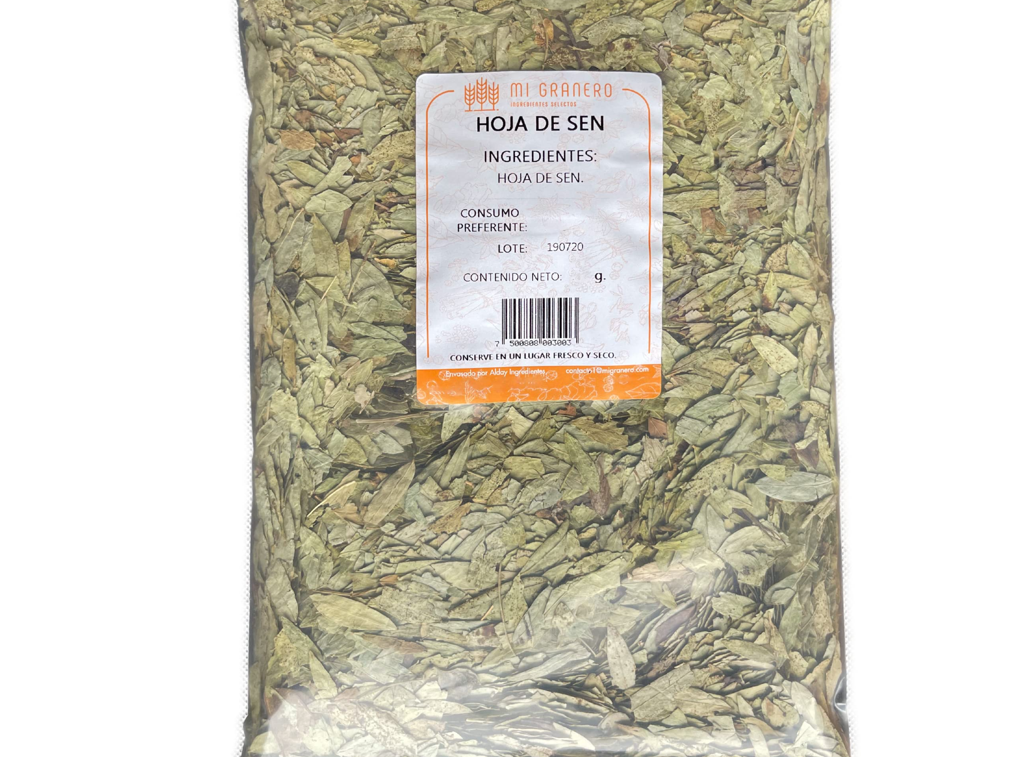 Hojas de sen