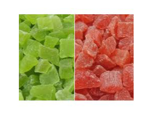 ANANA EN CUBO ECO ROJO Y VERDE