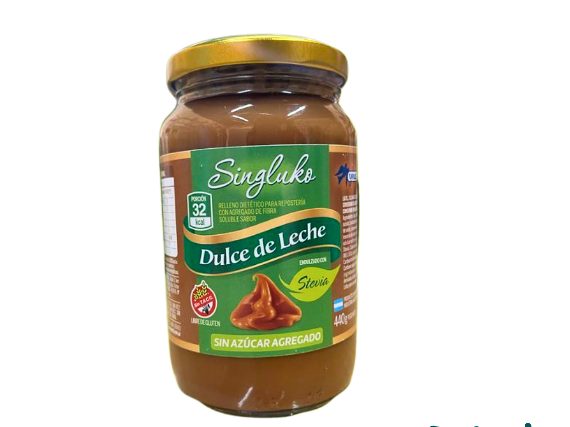 DULCE DE LECHE SINGLUKO X 440G