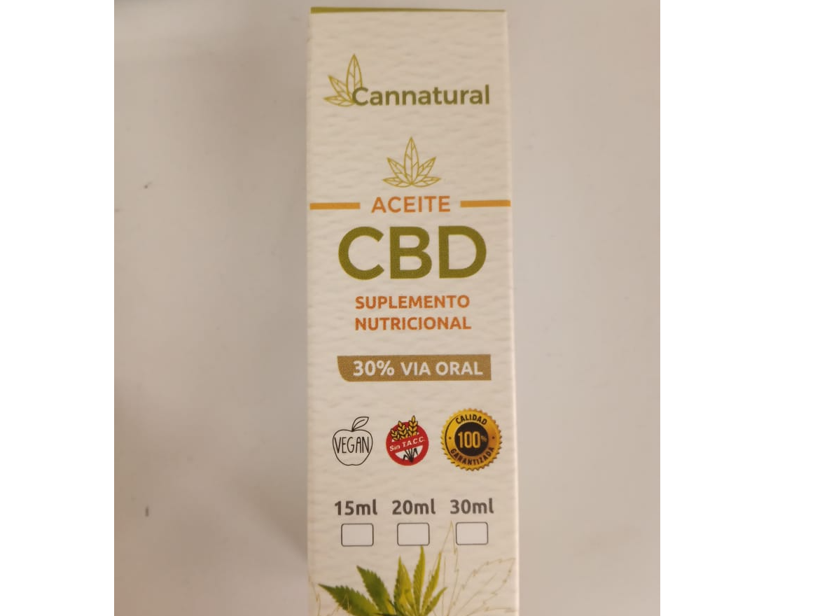 ACEITE DE CBD AL 30% gotas 15Ml