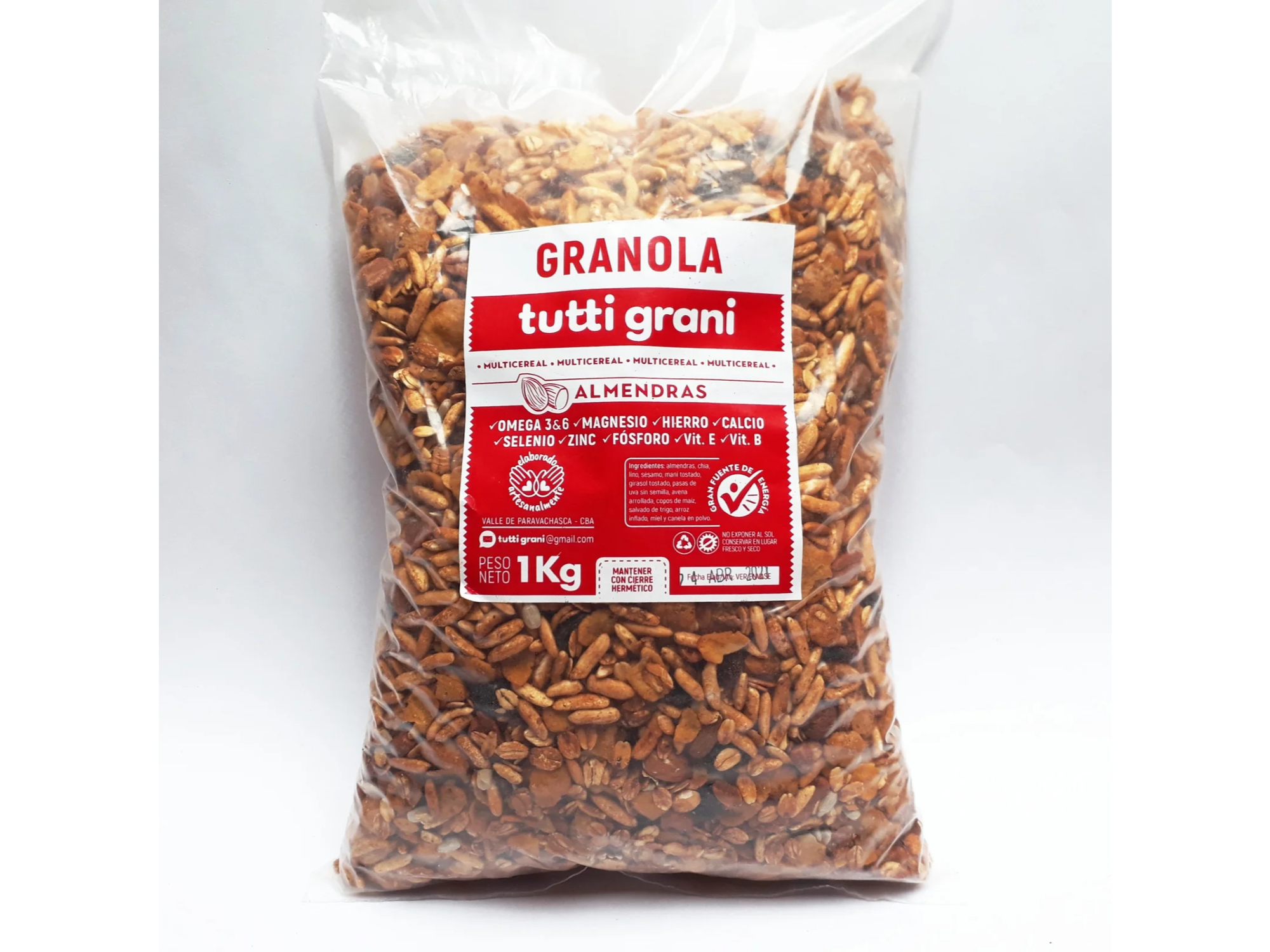 "Tutti Grani" con Almendras