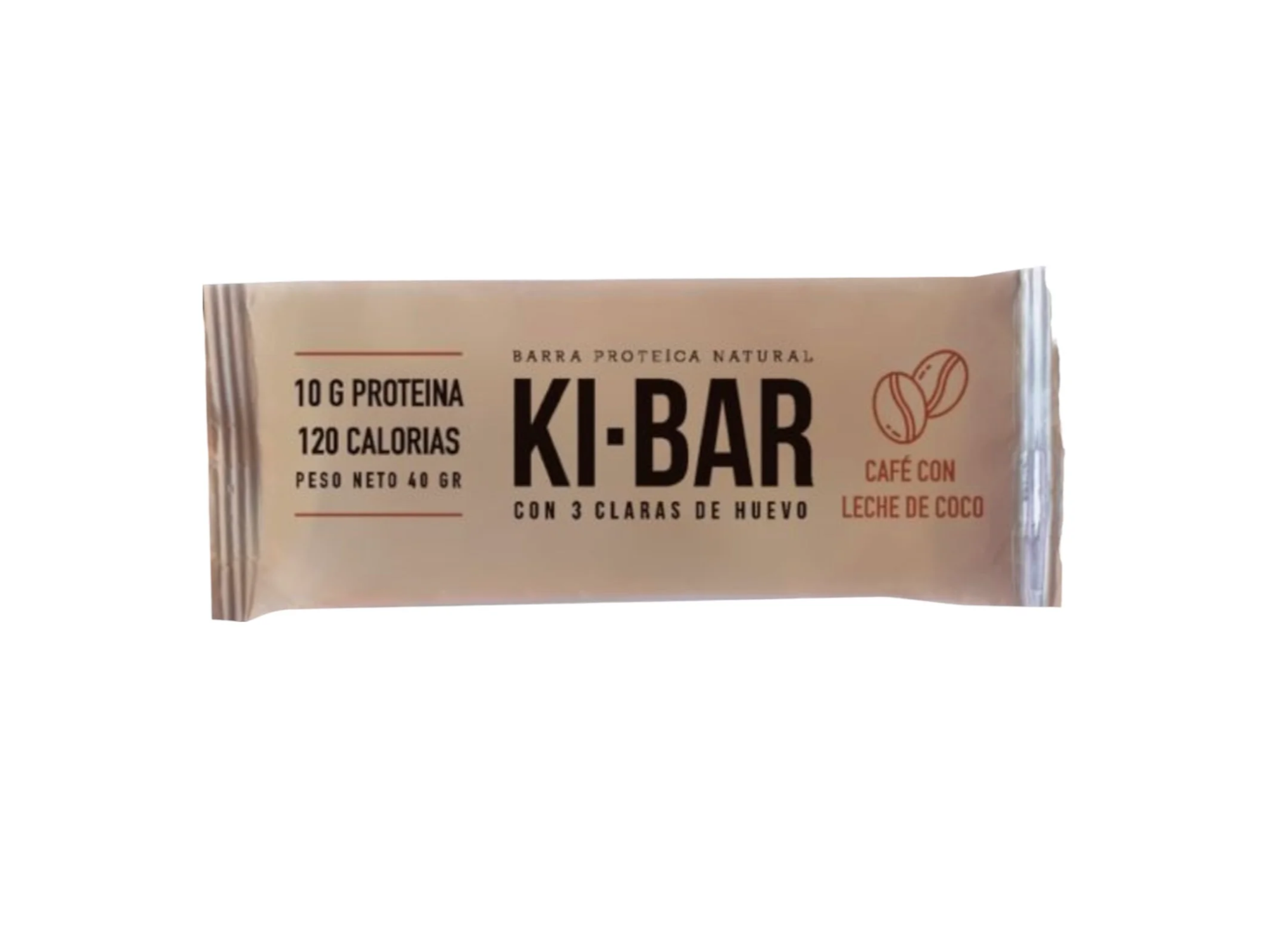 Barra  "Ki Bar" Café con leche de coco (40 g)