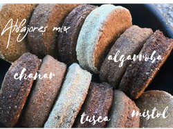 Mix Alfajores del monte Algarroba/Mistol/Chañar/Tusca (con dulce de leche) x 6