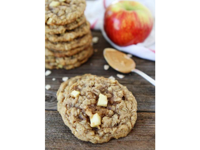 Avena y manzana (con harina de avena)