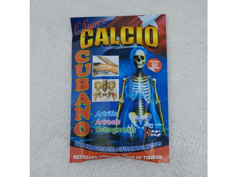 Calcio cubano (en polvo)