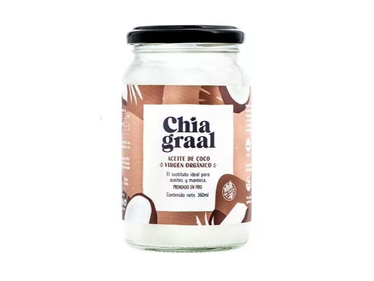 Aceite de Coco Virgen "Chía Graal"