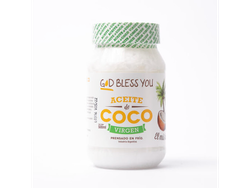 Aceite de Coco Virgen "God Bless You"