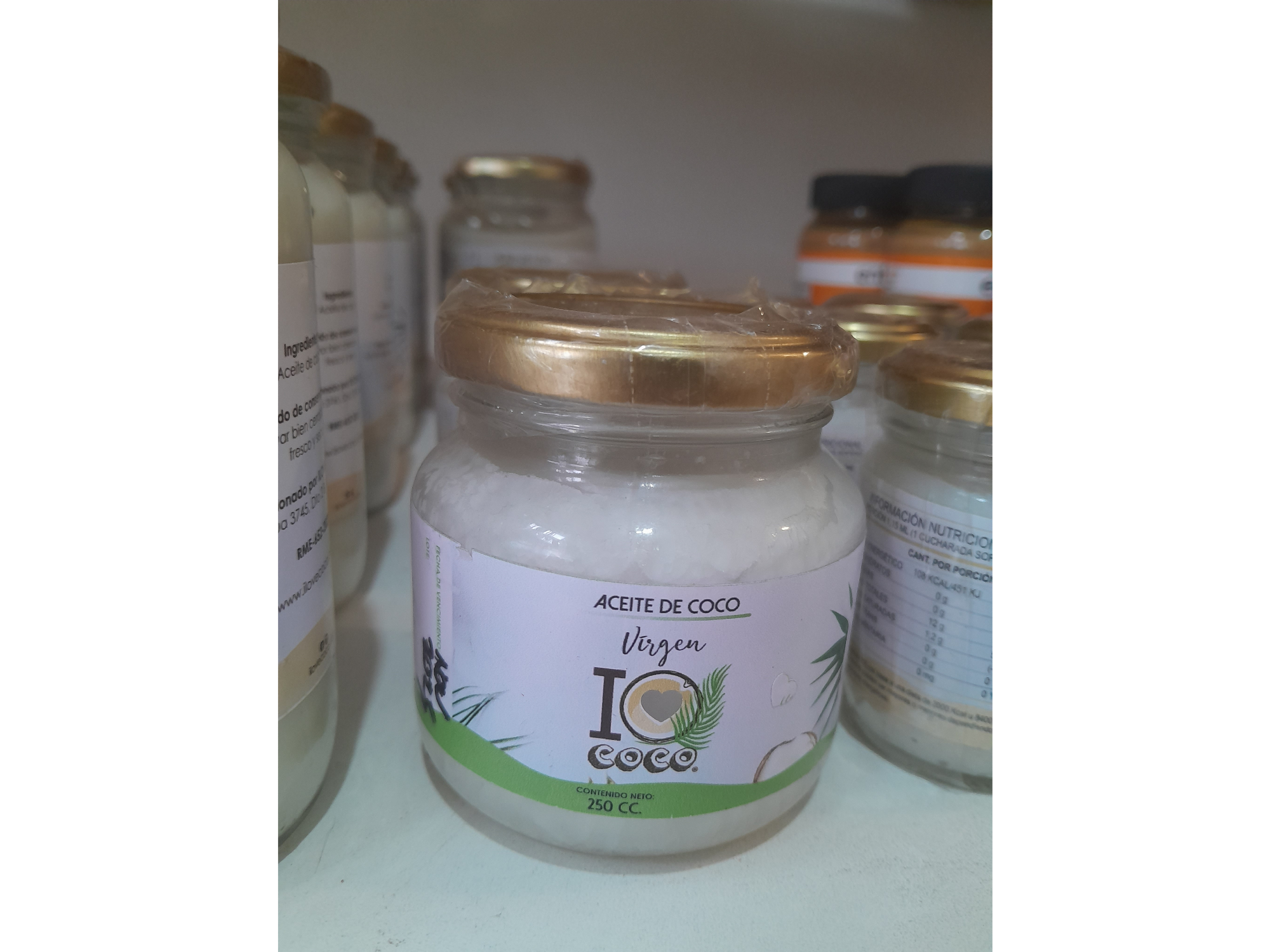 Aceite de Coco Virgen "i Love Coco"