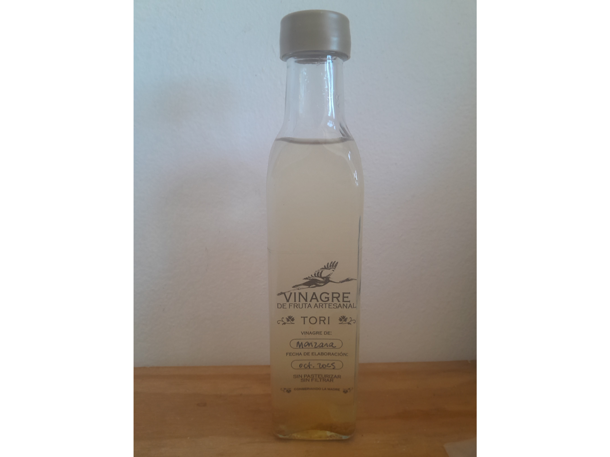 Vinagre orgánico de manzana "Tori"