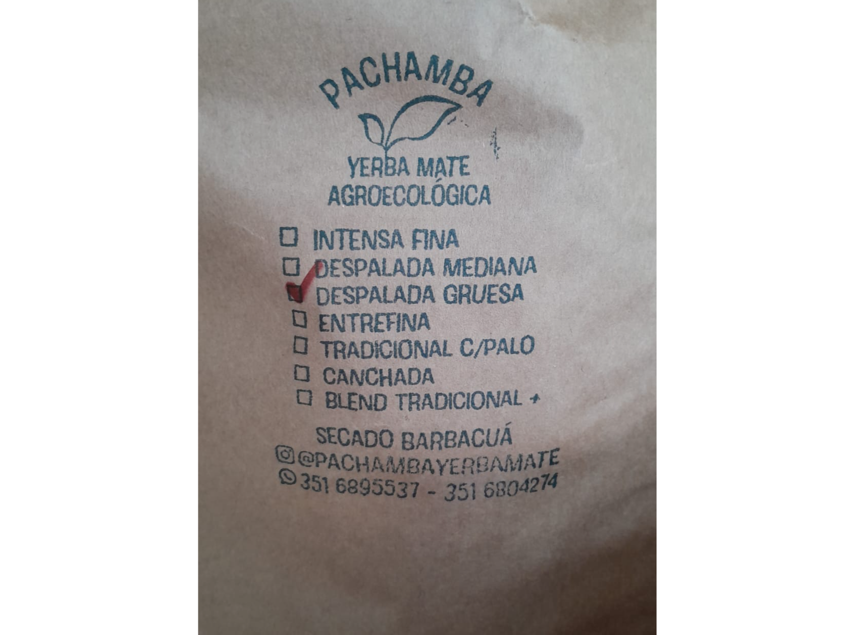 Despalad Gruesa "Pachamba"