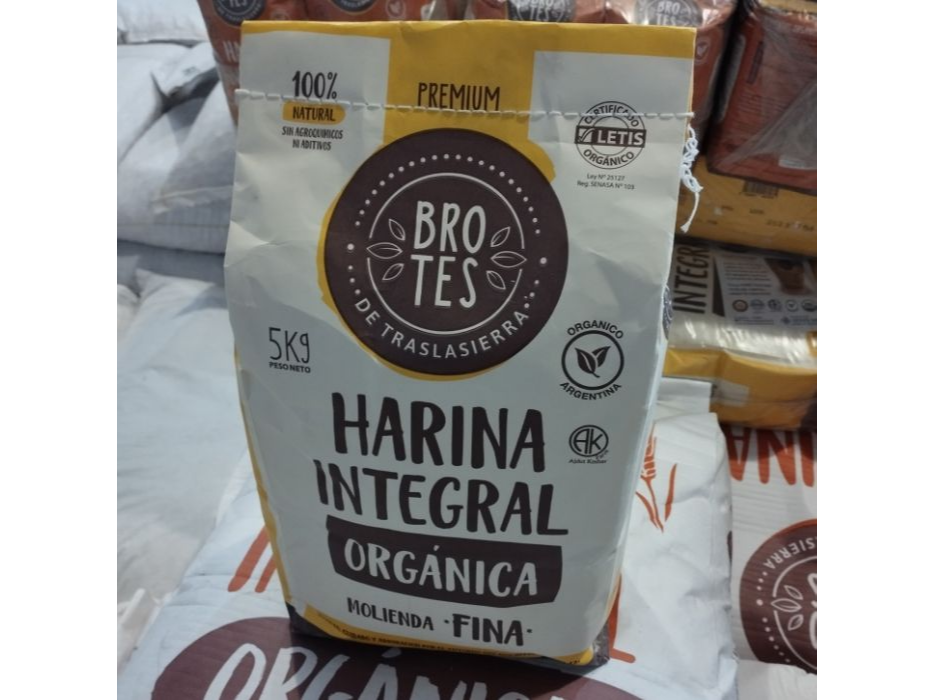 Harina Integral Orgánica "Brotes"