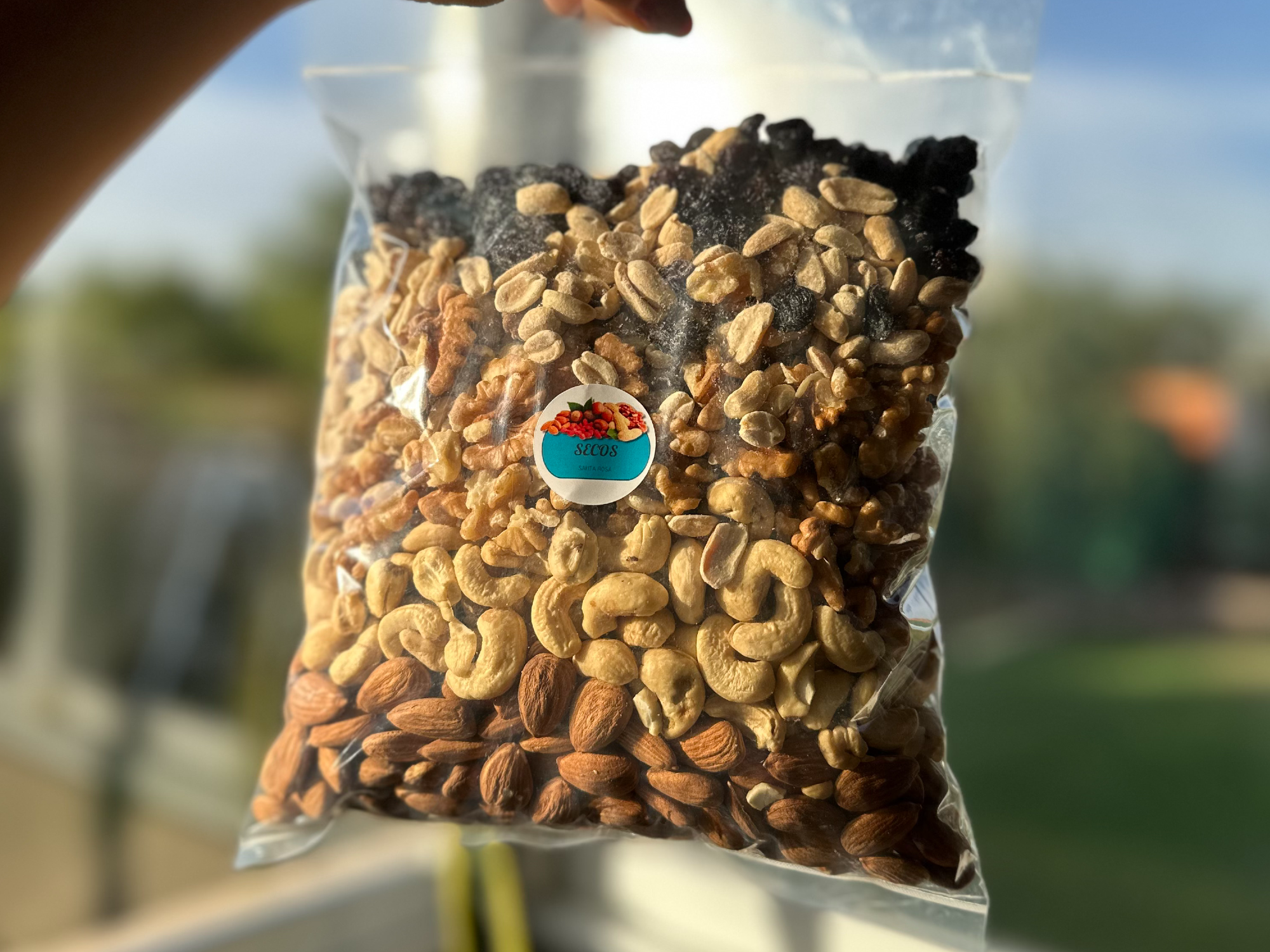 MIX ENERGETICO CON PASAS DE UVA