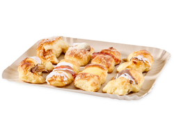 BANDEJA CARTON GRIS CUADRADA N°7 PACK POR 100 UNID.