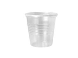 VASO PLASTICO TRANSPARENTE 110 CC X 100 UNID.