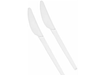 CUCHILLO BLANCO X 100 UNIDADES